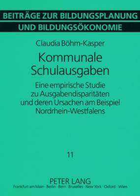 Kommunale Schulausgaben