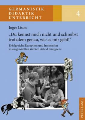 «Du Kennst Mich Nicht Und Schreibst Trotzdem Genau, Wie Es Mir Geht!»