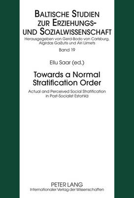 Towards a Normal Stratification Order