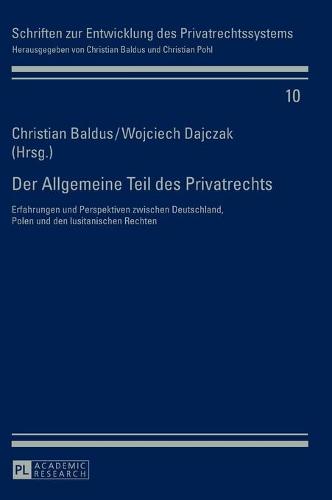Der Allgemeine Teil des Privatrechts