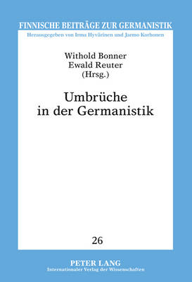 Umbrueche in Der Germanistik