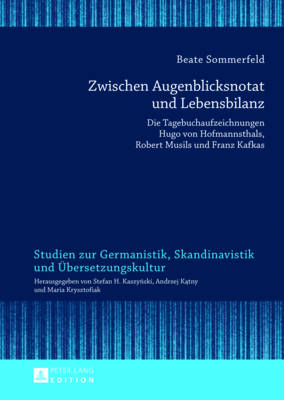 Zwischen Augenblicksnotat Und Lebensbilanz