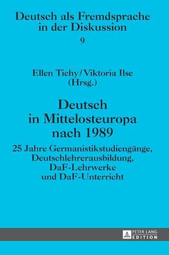 Deutsch in Mittelosteuropa nach 1989