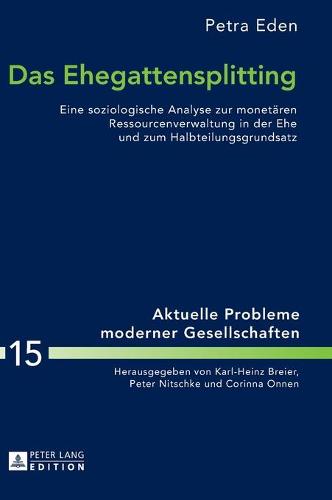 Das Ehegattensplitting