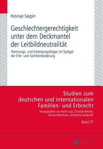 Geschlechtergerechtigkeit unter dem Deckmantel der Leitbildneutralitaet