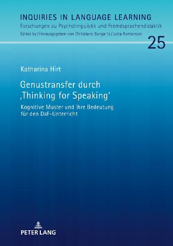 Genustransfer durch Thinking for Speaking
