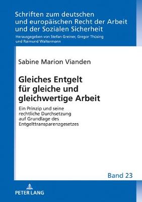 Gleiches Entgelt fuer gleiche und gleichwertige Arbeit