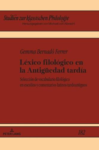 Léxico filológico en la Antigueedad tardía