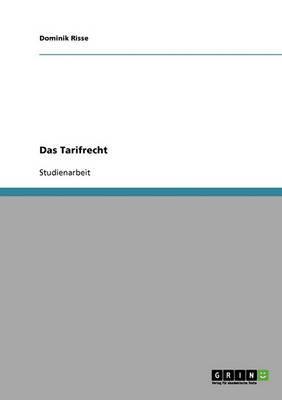 Das Tarifrecht