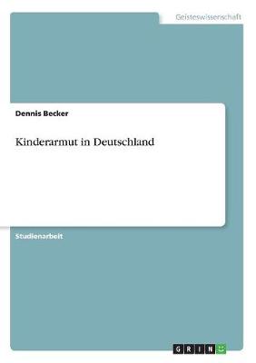Kinderarmut in Deutschland