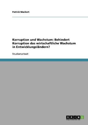 Korruption Und Wachstum