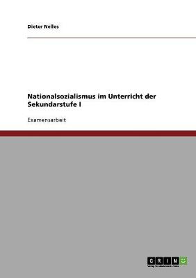 Nationalsozialismus Im Unterricht Der Sekundarstufe I
