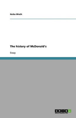 The History of McDonald's