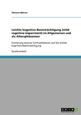 Mild Cognitive Impairment