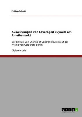 Auswirkungen Von Leveraged Buyouts Am Anleihemarkt