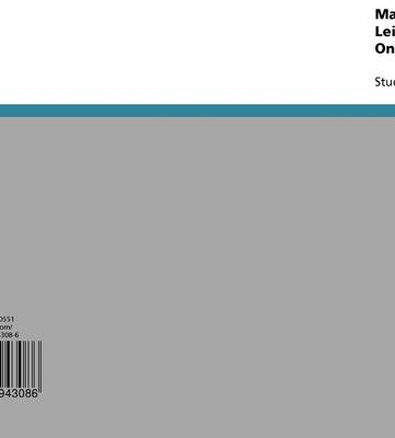 Marktubersicht Und Leistungskomponenten Von Online-Shops