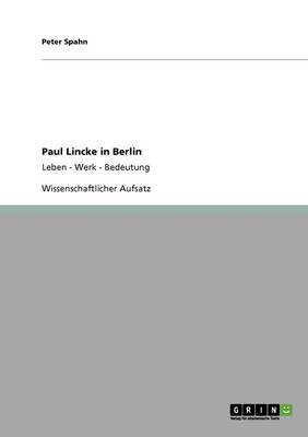 Paul Lincke in Berlin