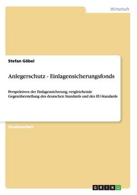 Anlegerschutz - Einlagensicherungsfonds