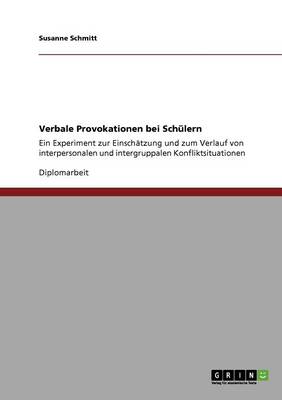 Verbale Provokationen Bei Sch lern