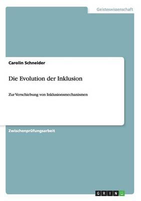 Die Evolution Der Inklusion