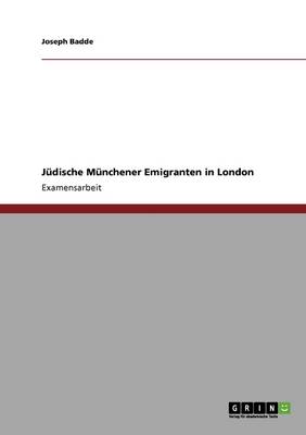 J dische M nchener Emigranten in London