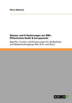 Glossar Und Erl uterungen Zur Bwl