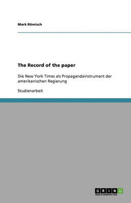 The Record of the Paper