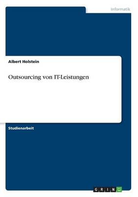 Outsourcing Von It-Leistungen
