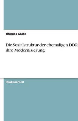 Die Sozialstruktur Der Ehemaligen Ddr Und Ihre Modernisierung