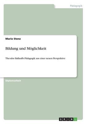 Bildung Und M glichkeit