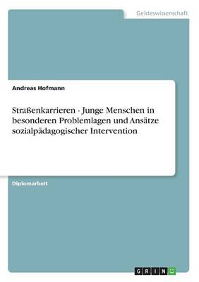 Stra enkarrieren - Junge Menschen in Besonderen Problemlagen Und Ans tze Sozialp dagogischer Intervention