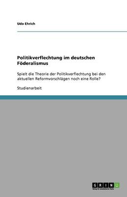 Politikverflechtung Im Deutschen F deralismus