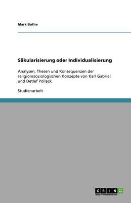 S kularisierung Oder Individualisierung