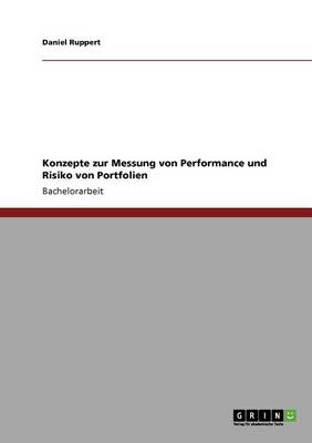 Konzepte Zur Messung Von Performance Und Risiko Von Portfolien