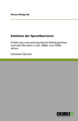 Selektion Der Sprachbarrieren