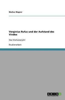 Verginius Rufus Und Der Aufstand Des Vindex
