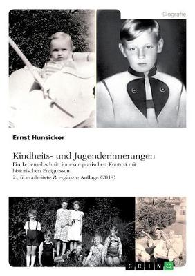 Kindheits- Und Jugenderinnerungen
