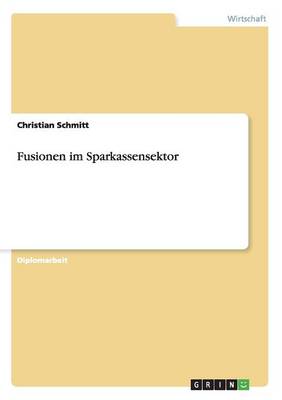 Fusionen Im Sparkassensektor