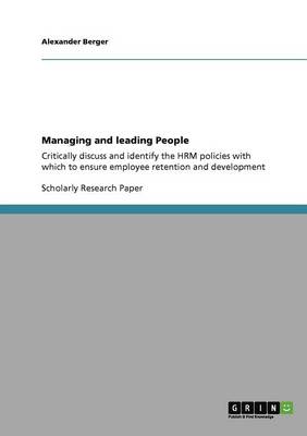Managing and Leading People
