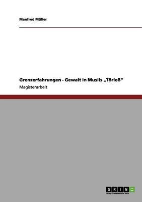 Grenzerfahrungen - Gewalt in Musils "Torle"