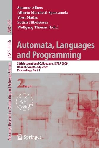Automata, Languages and Programming