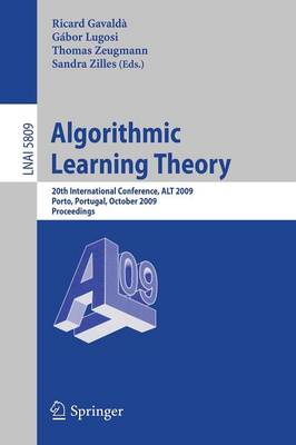 Algorithmic Learning Theory