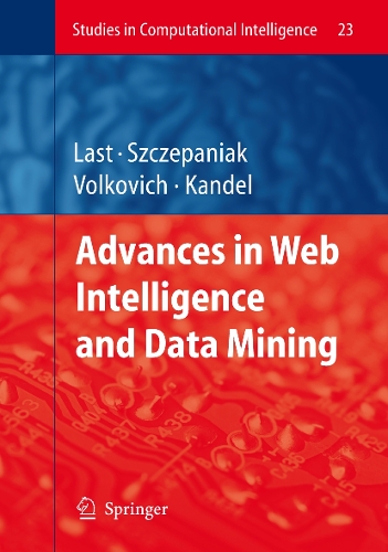 Advances in Web Intelligence and Data Mining