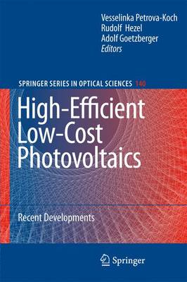 High-Efficient Low-Cost Photovoltaics