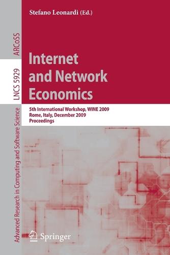 Internet and Network Economics