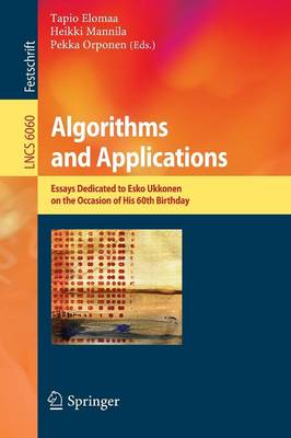 Algorithms and Applications