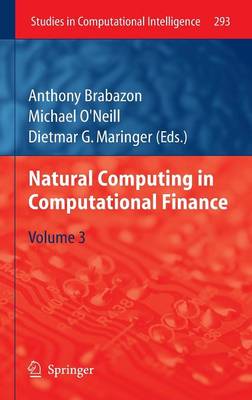 Natural Computing in Computational Finance