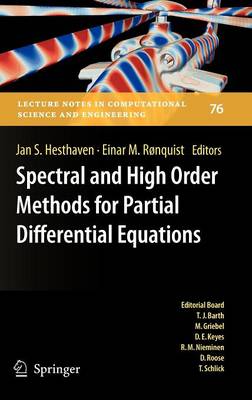 Spectral and High Order Methods for Partial Differential Equations