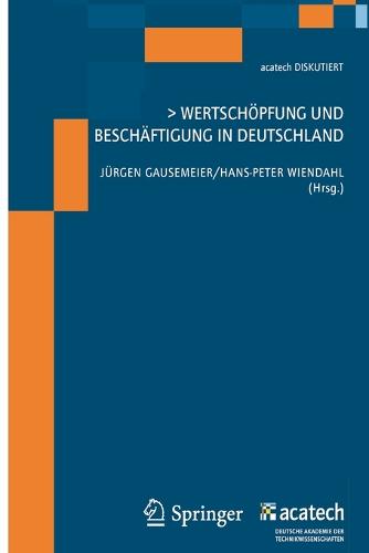 Wertschöpfung und Beschäftigung in Deutschland