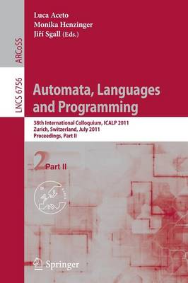 Automata, Languages and Programming